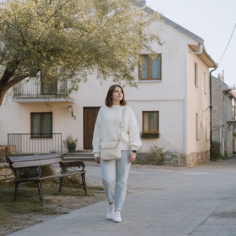 [01.clo.01.AA0004] Simple Casual Look with Soft Palette